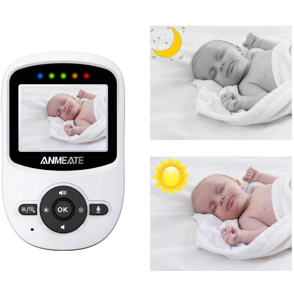 Monitor de bebé con cámara digital inalámbrica