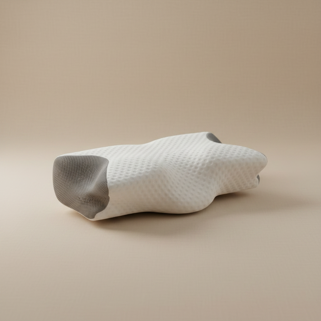 Almohada fondo beige